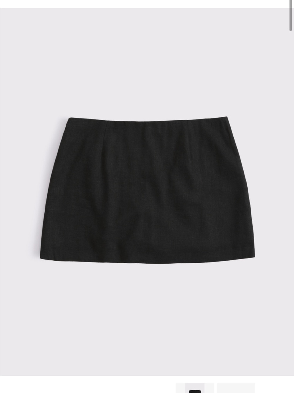 Abercrombie & Fitch Black Mini Skirt